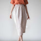 A-Line Boho Linen Midi Skirt AVIGNON for Women