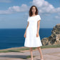 Boat Neck Linen Tunic Dress NAPLES for Women