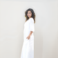 Cotton-Lined Linen Maxi Dress CORSICA with Pockets