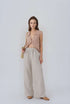 High Waist Wide Leg Linen Pants SEDONA Flowy