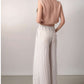 High Waist Wide Leg Linen Pants SEDONA Flowy
