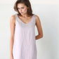 Lightweight Linen Slip Midi Dress ANDORRA for Summer