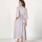 Linen Elegant Maxi Dress MALAGA