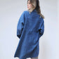 Linen Kimono Jacket TOULON with Pockets Long
