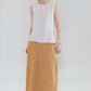 Long High Waist Linen Maxi Skirt REYKJAVIK Flowy