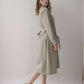 Minimal Linen Overcoat RENNES Vintage