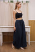 Minimalist Wide Leg Linen Palazzo Pants BANFF for Women