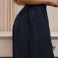 Minimalist Wide Leg Linen Palazzo Pants BANFF for Women