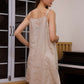 Minimalist Linen Cami Slip Dress TROYES for Summer