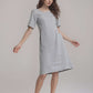 Minimalist Linen Midi Dress BANFF