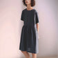 Oversized Linen Smock Dress LIMOGES