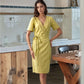 Wrap Linen Dress AMIENS Summer